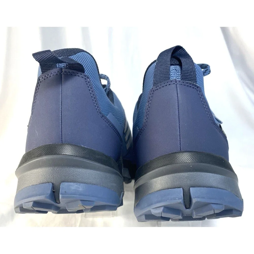Adidas Terrex Men's Hiking Shoes Blue/Navy Size 11.5 Continental Grip Gortex EUC